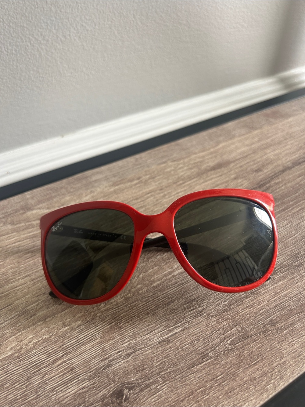 Ray-Ban Red Cats 1000 Cat Eye Sunglasses